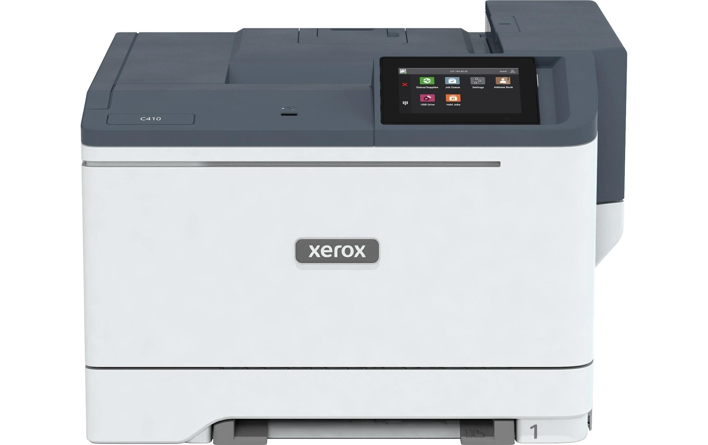 Drucker C410<br>Netzwerkfähiger Farblaserdrucker mit Duplexeinheit