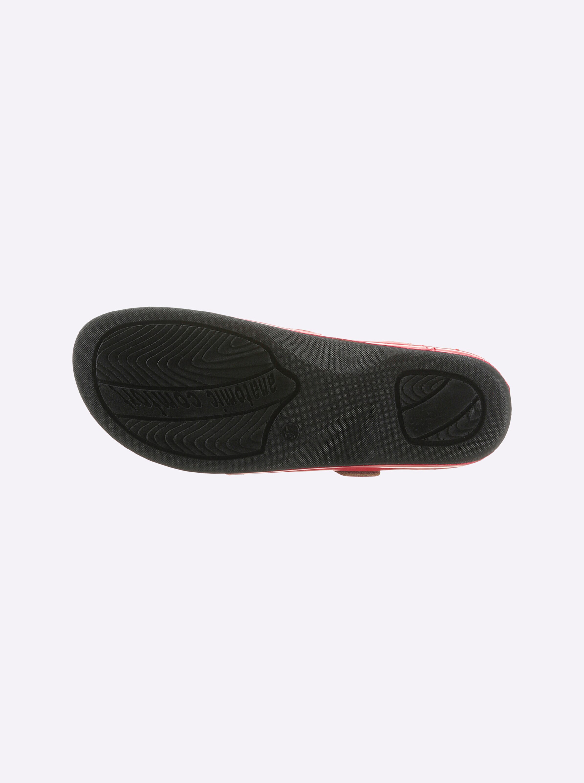 Waldläufer Pantolette in rot