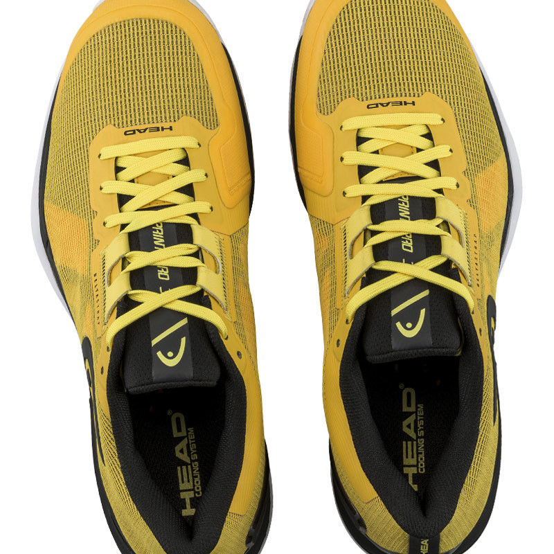 Head Sprint Pro 3.5 jaune et noir toutes surfaces