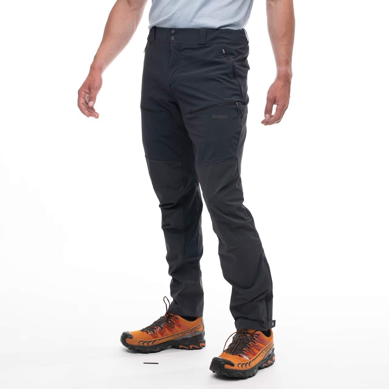 Rabot V2 Softshell Pants Herre Black/Dark Shadow Grey