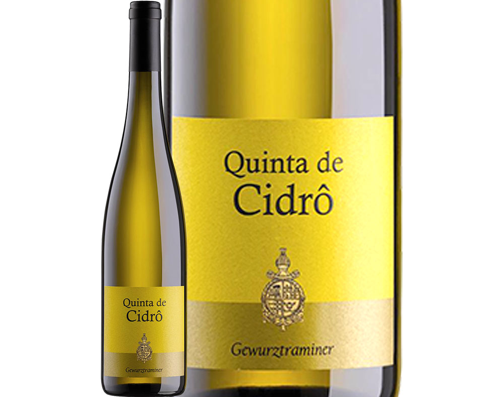 VINHO BRANCO QUINTA DE CIDRÔ GEWÜRZTRAMINER DOURO 0.75L