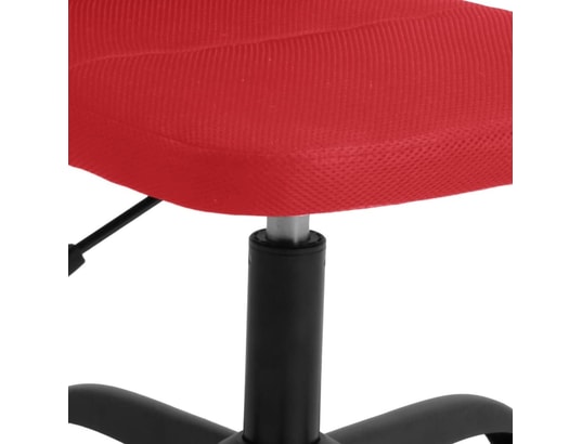 VIDAXL - Chaise de bureau bordeaux tissu en maille