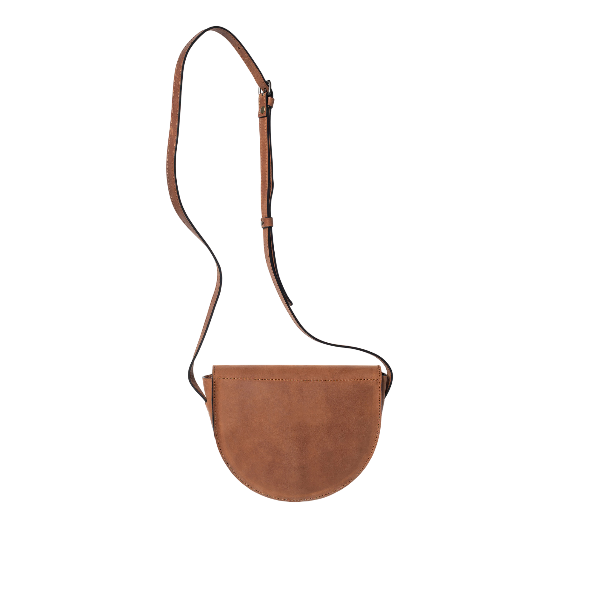 Crossbody Bag Halbrund Brown