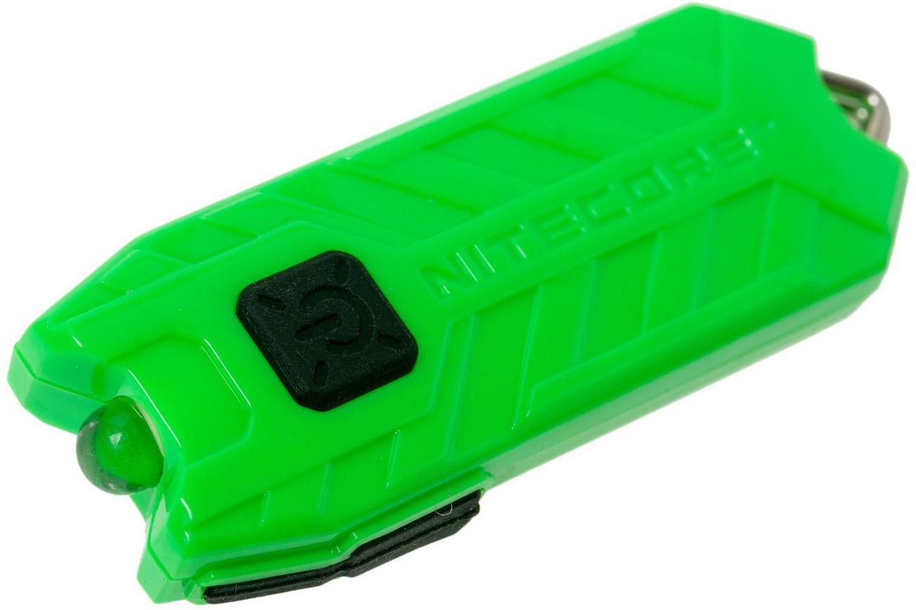 Nitecore Tube V2.0, oplaadbare sleutelhangerzaklamp, groen