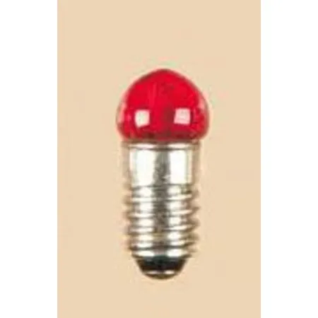 Auhagen 1 Lampe m. Schraubs. rot lose Kugel E 5,5 19 V 0,06 A