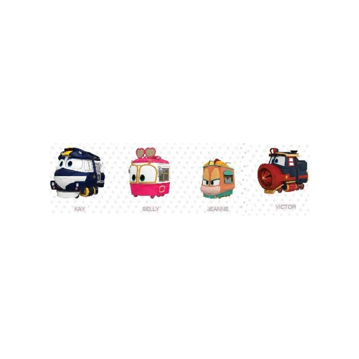 Silverlit Robot Train Assortiment 1 Mini Véhicules