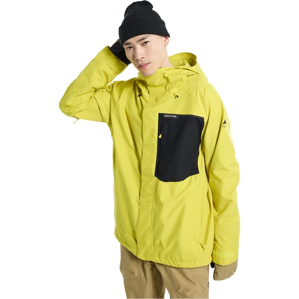 Veste snowboard BURTON M GORE POWLINE JK SULFUR/TRUE BLACK
