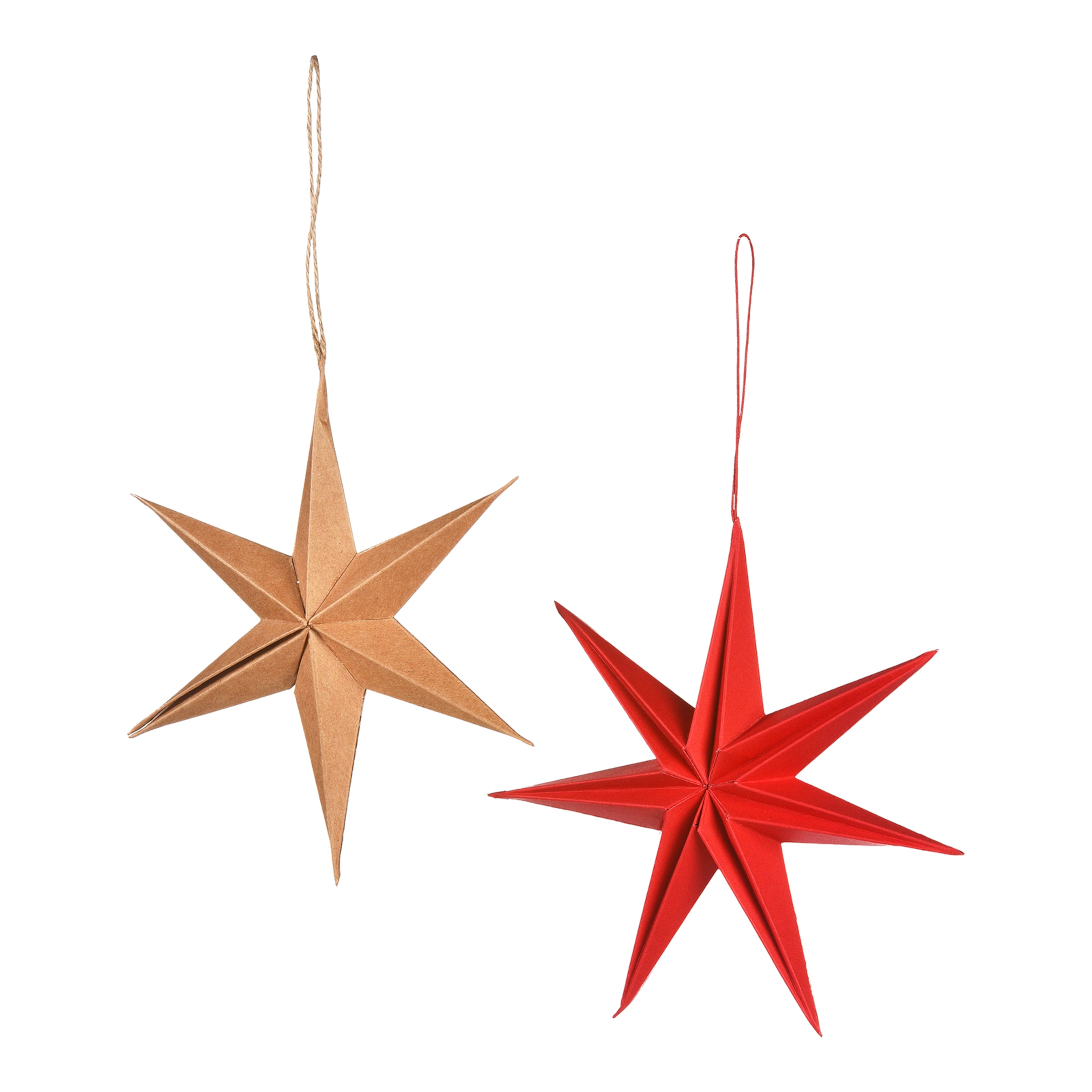 rot, ⌀ 20 cm, 2 Stück