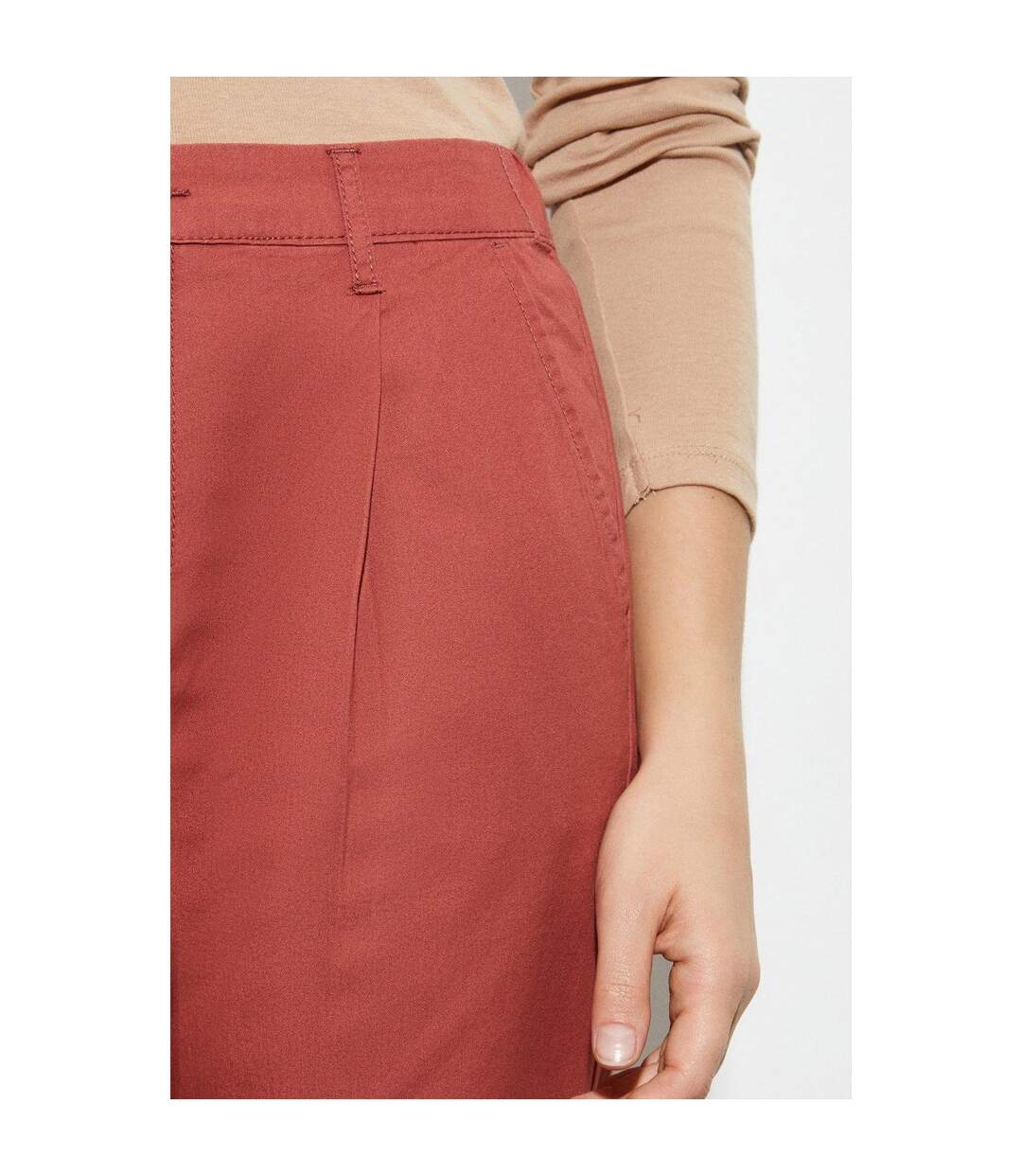 Dorothy Perkins - Pantacourt - Femme (Rouge orangé) - UTDP997