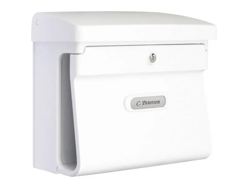 Burg Wächter 12590 BREMEN 885 W Postkasse Plastic Hvid Nøglelås