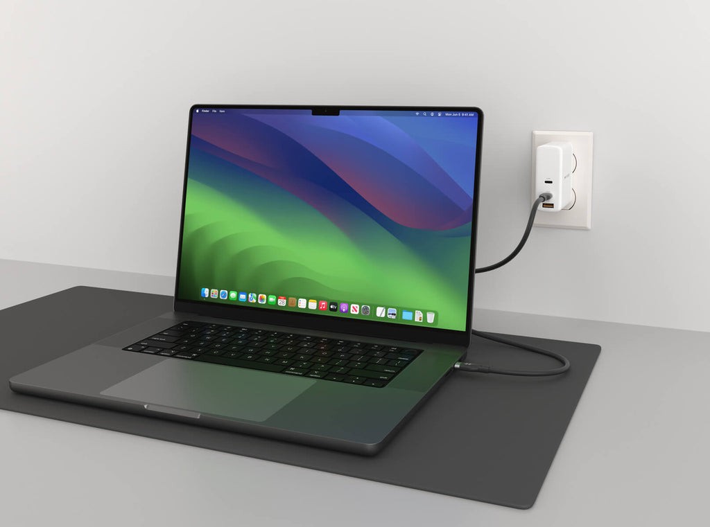 Hyper - 2M Silicone 240W USB-C Opladnings Kabel - Sort