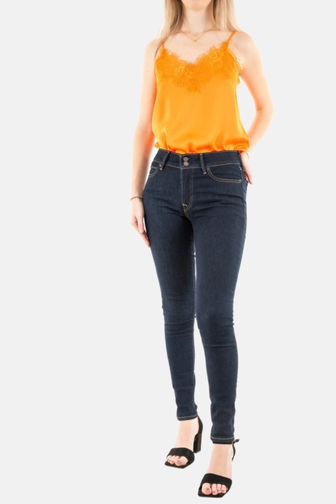 Jeans levi's® 711 double button 0001 blue wave rinse