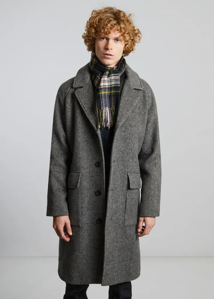 Pardessus oversize en laine fabriqué en France L'Exception Paris
