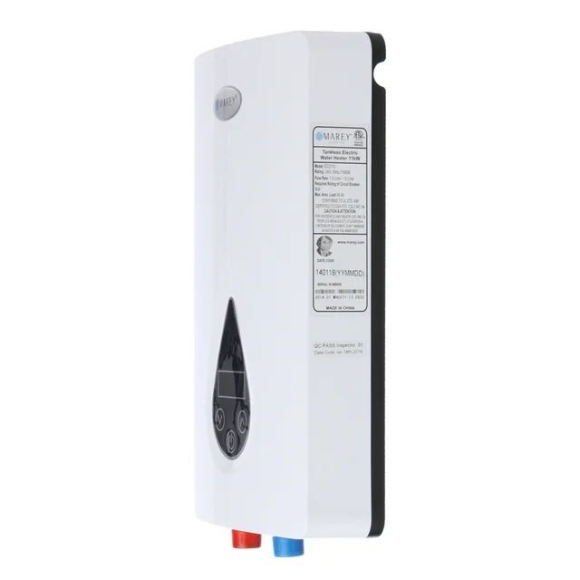Aquecedor de água elétrico instantâneo Marey ECO150 de 220 volts com tecnologia SMART.