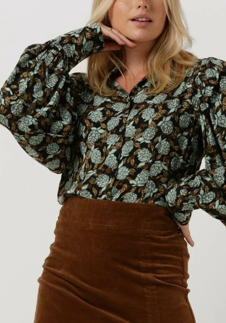 FABIENNE CHAPOT zwarte fabienne chapot blouse philo blouse