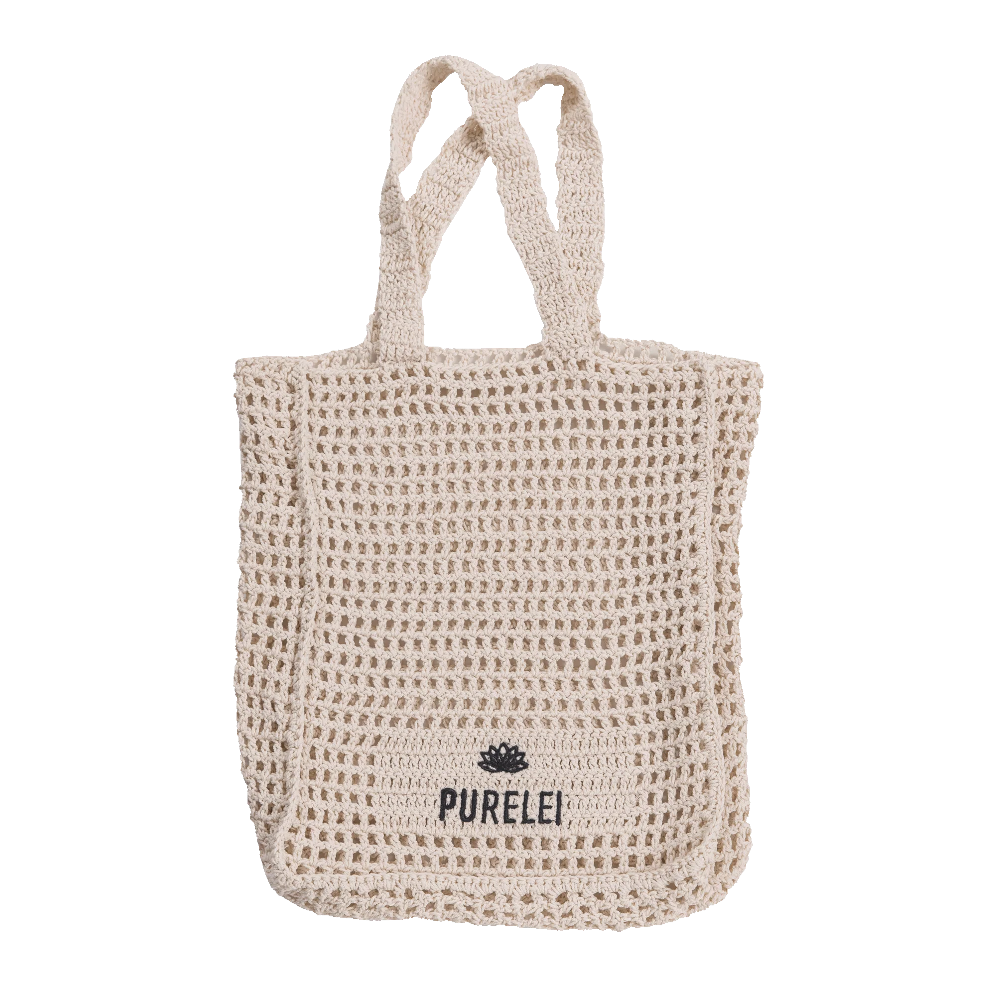 Lotus Häkeltasche