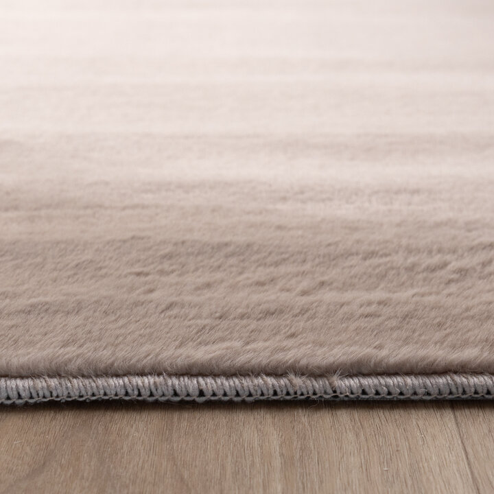 Zacht laagpolig vloerkleed - Cozy Taupe