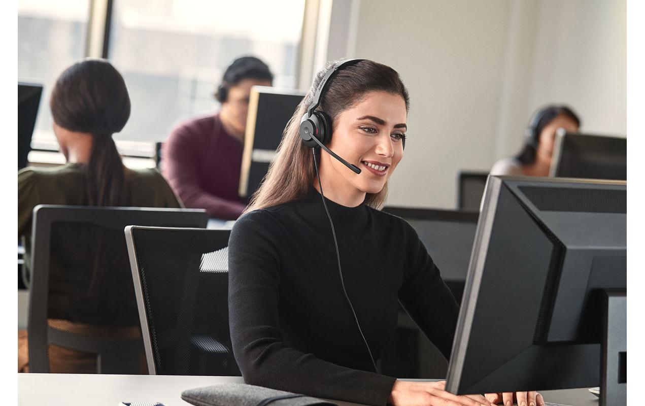 Headset Evolve2 30 SE Mono MS Schwarz, USB-AEntwickelt, damit Sie produktiv bleiben, leicht, tragbar, zuverlässig, komfortabel