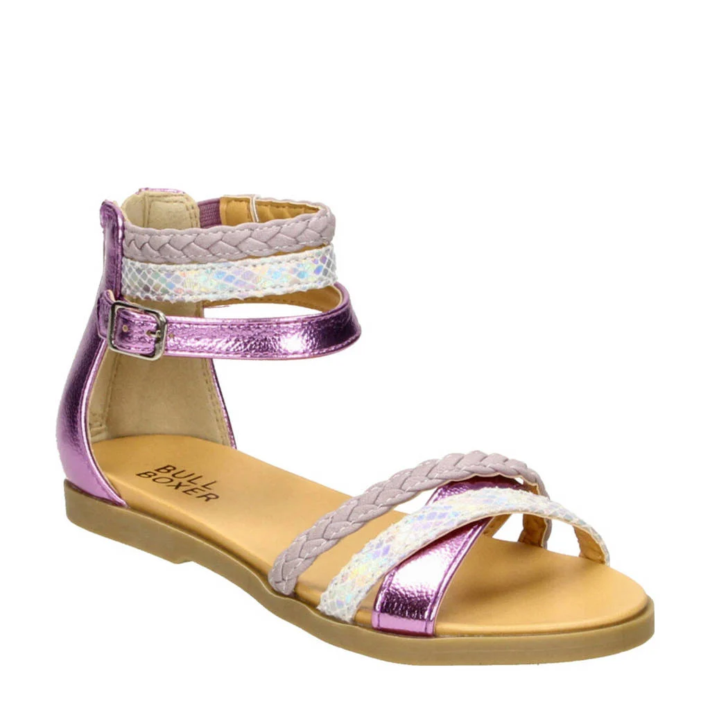 bullboxer sandalen paars