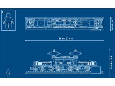 LEGO Krokodil Locomotief (10277)