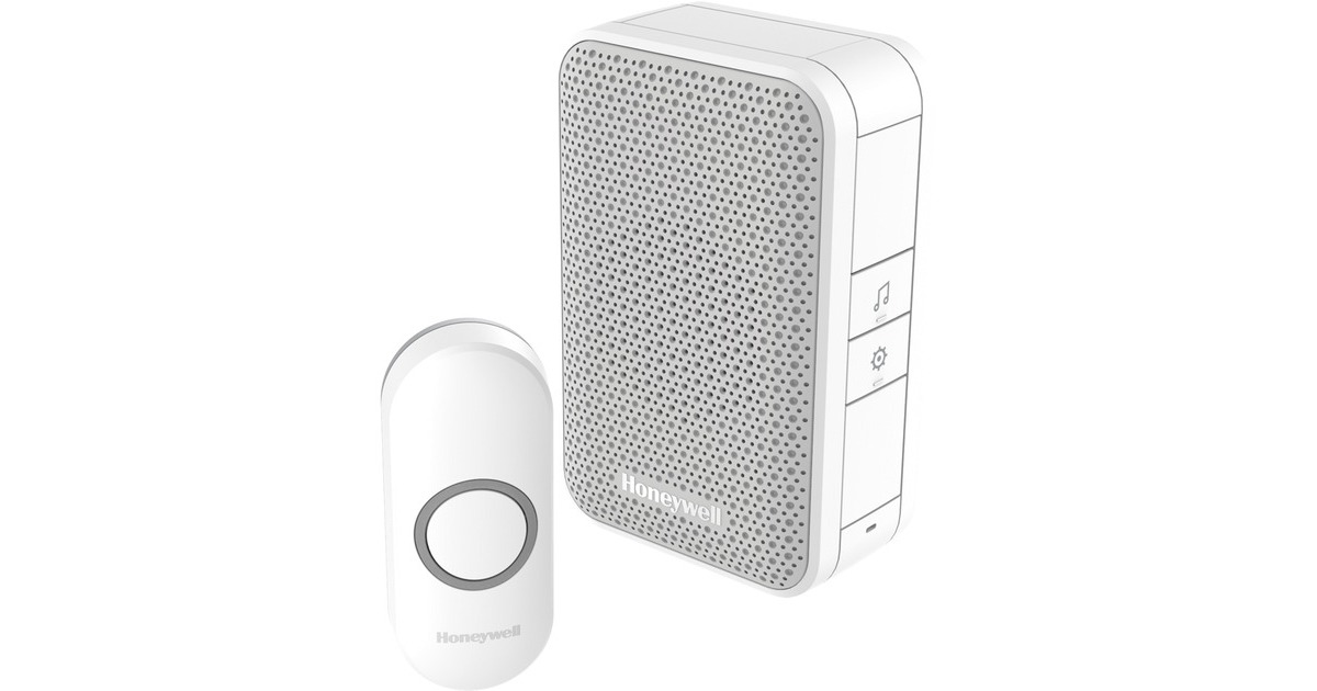 HoneywellDraadloze, draagbare deurbel DC311N  (Wit)