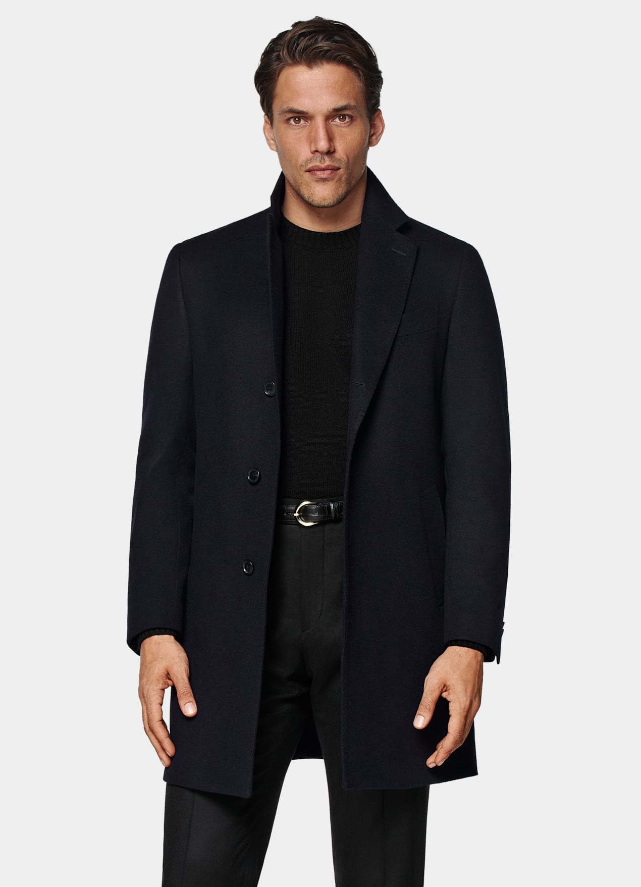 Manteau bleu marine