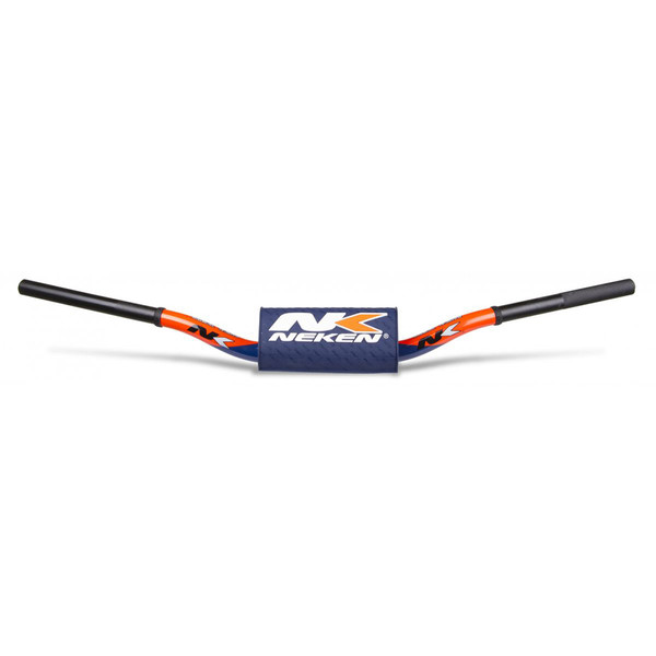 Neken - Guidon 85 low - diamètre variable design conique Orange / Bleu