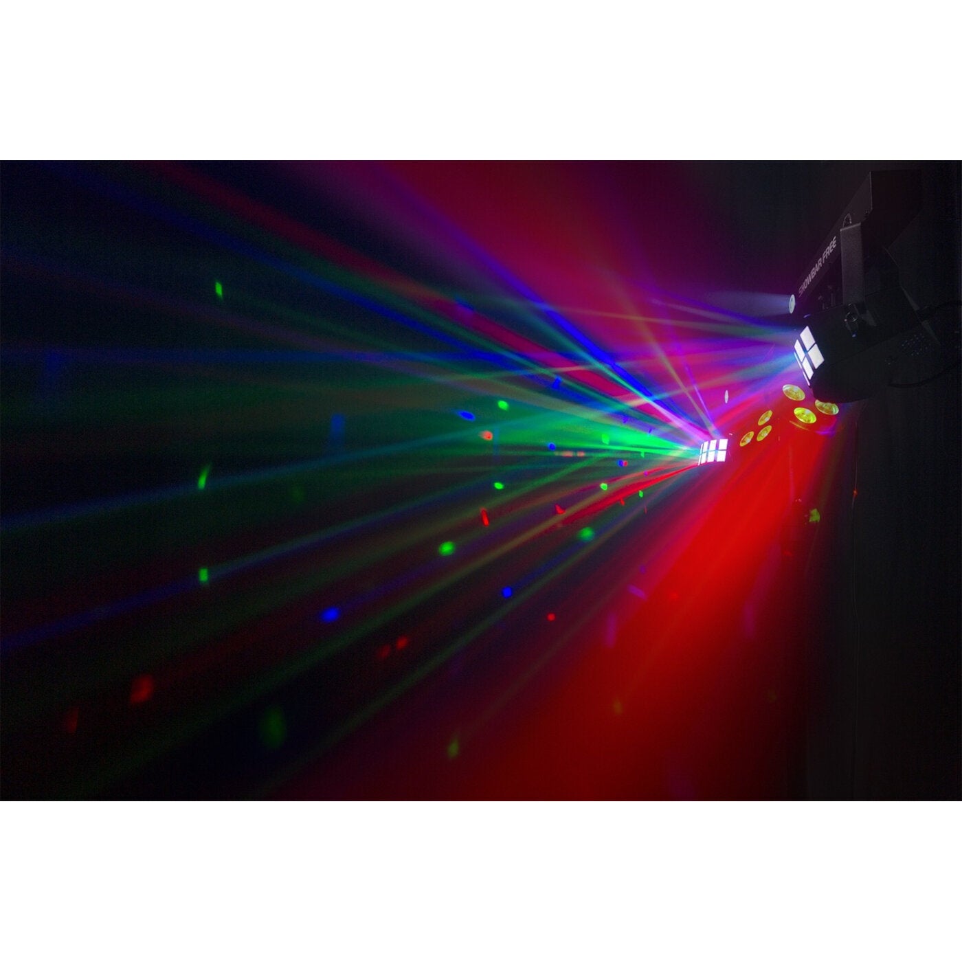 BeamZ Showbar FREE lichteffect 2x par, 2x derby & stroboscoop