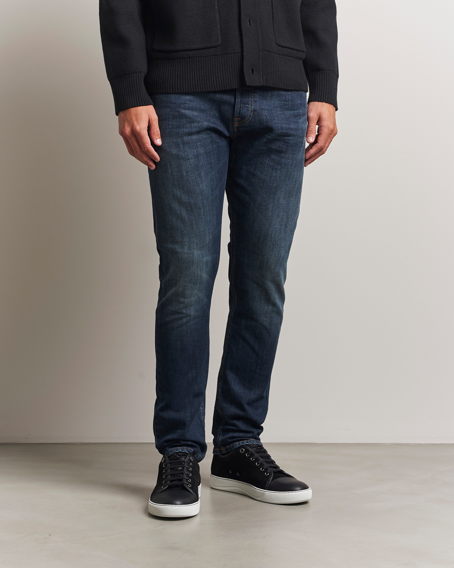 Dondup Icon Regular Fit Jeans Dark Blue