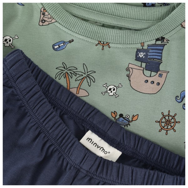 Minymo - Kid's Pyjamas L/S Set AOP 134260 - Sous-vêtement