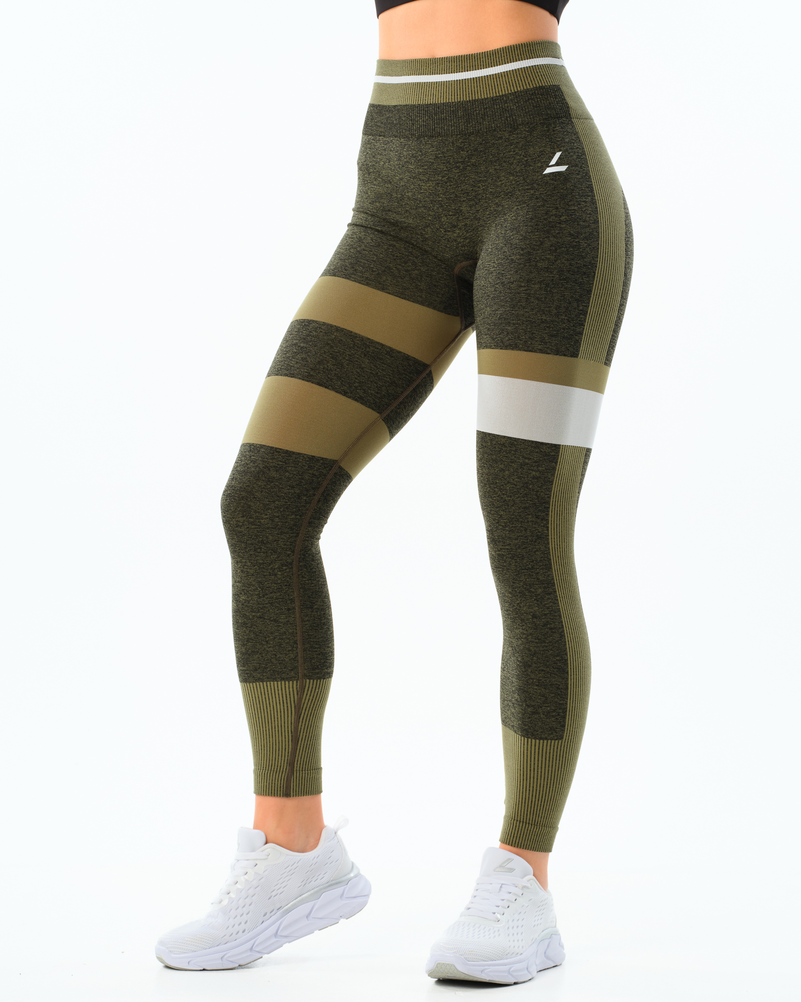 LEVITY Gravity Seamless Tights Green