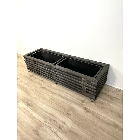 Plantekasse af sorte traller - 170 cm