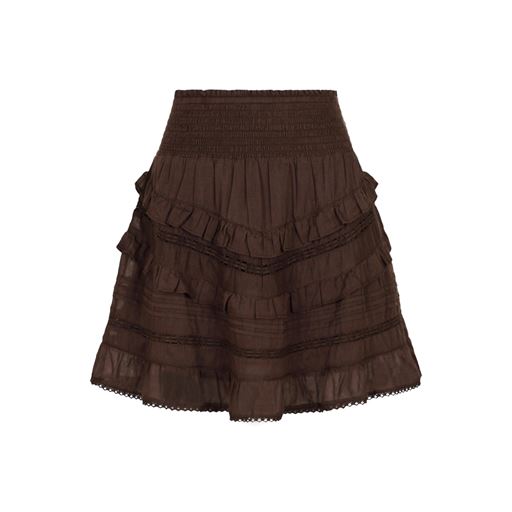 Neo Noir Donna S Voile Nederdel, Mocca, 38