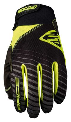 Gants Longs Five Race Jaune Fluo