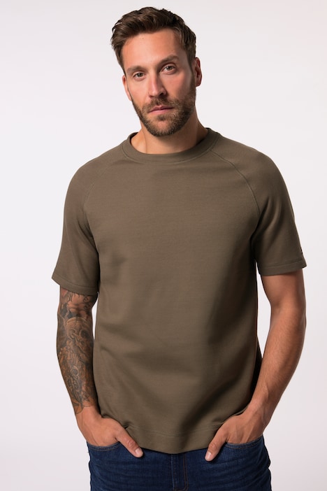 JP AWARE Basic-Raglanshirt, Halbarm, Biobaumwolle, bis 8 XL