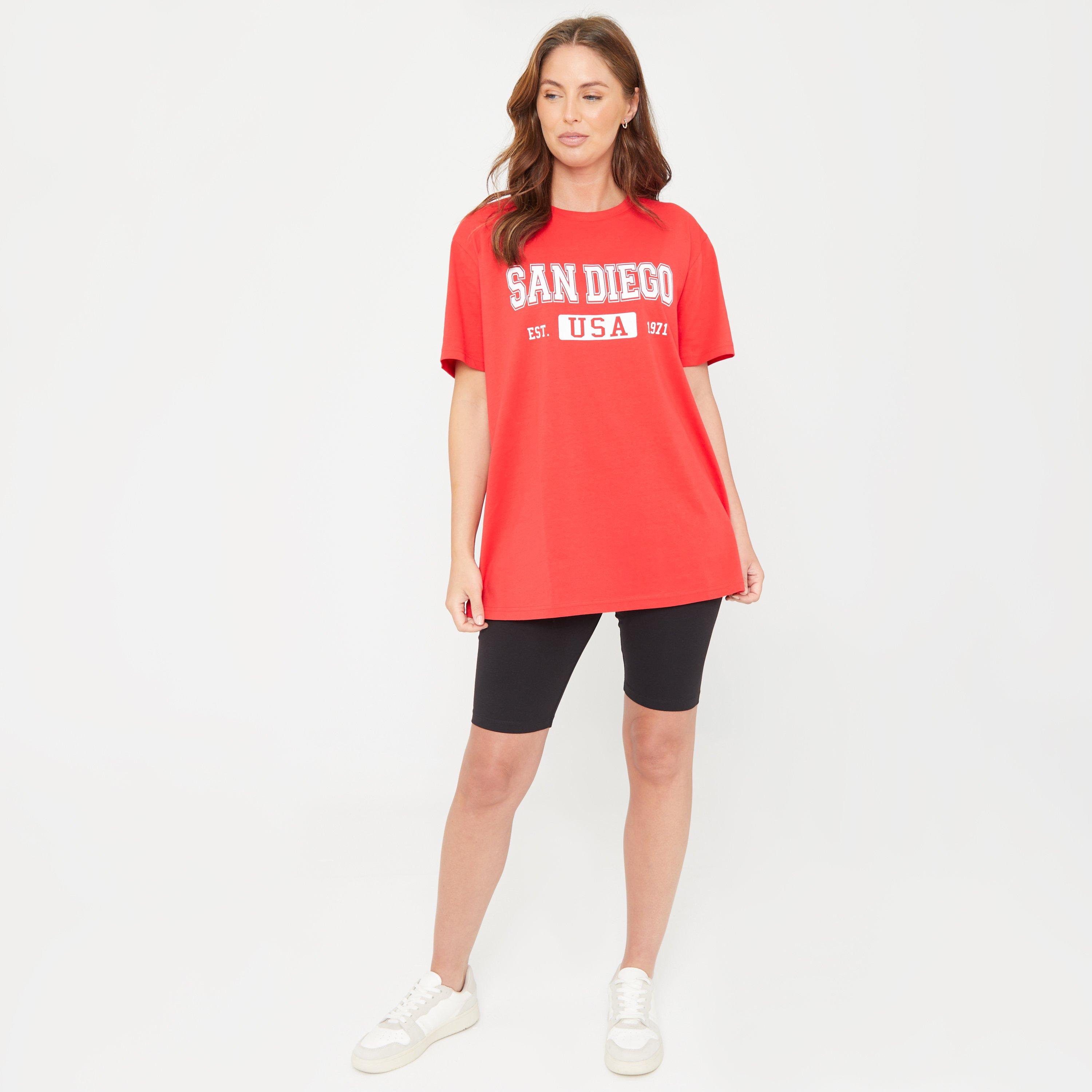 Be You Slogan T and Cycling Short