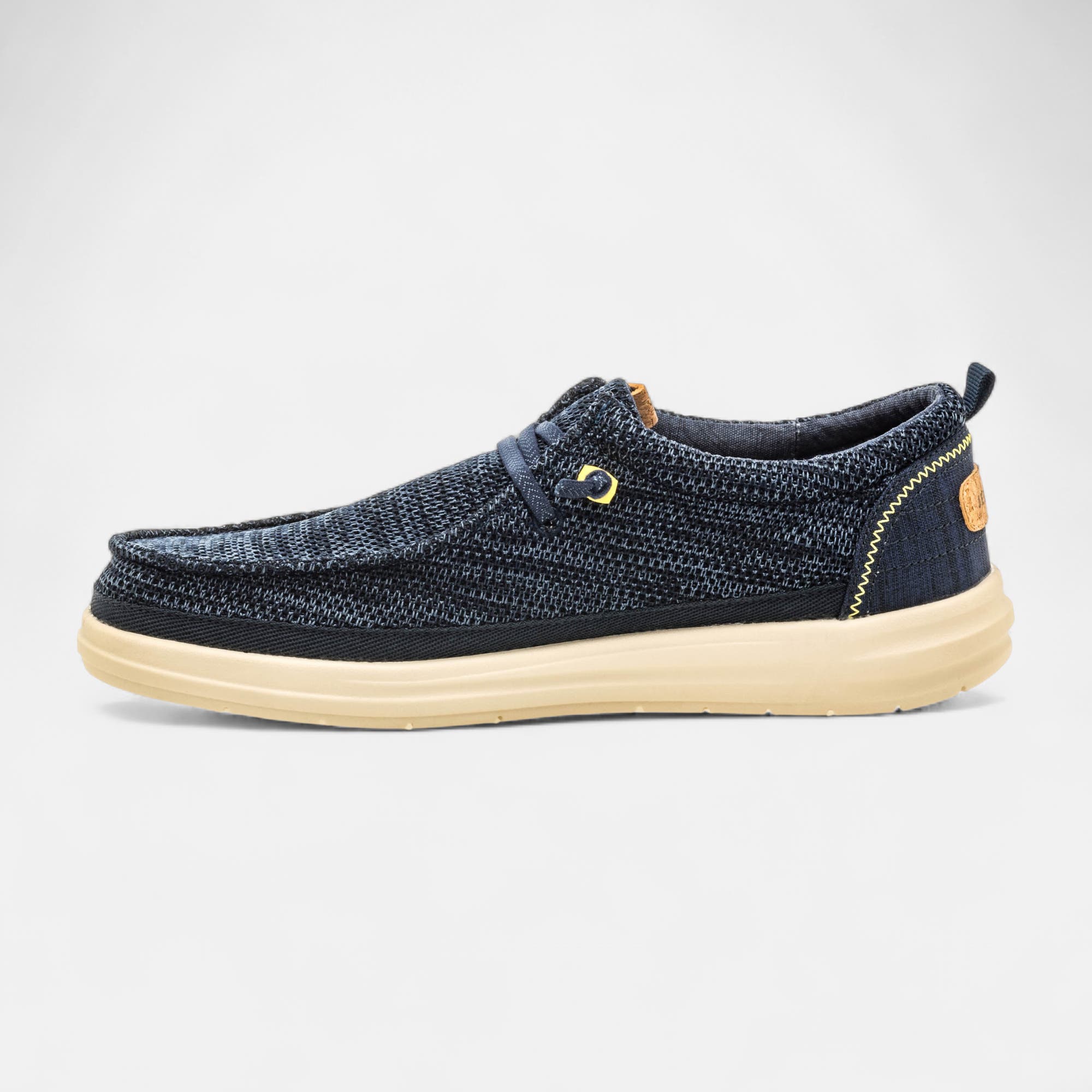 Baskets en toile Homme bleu marine