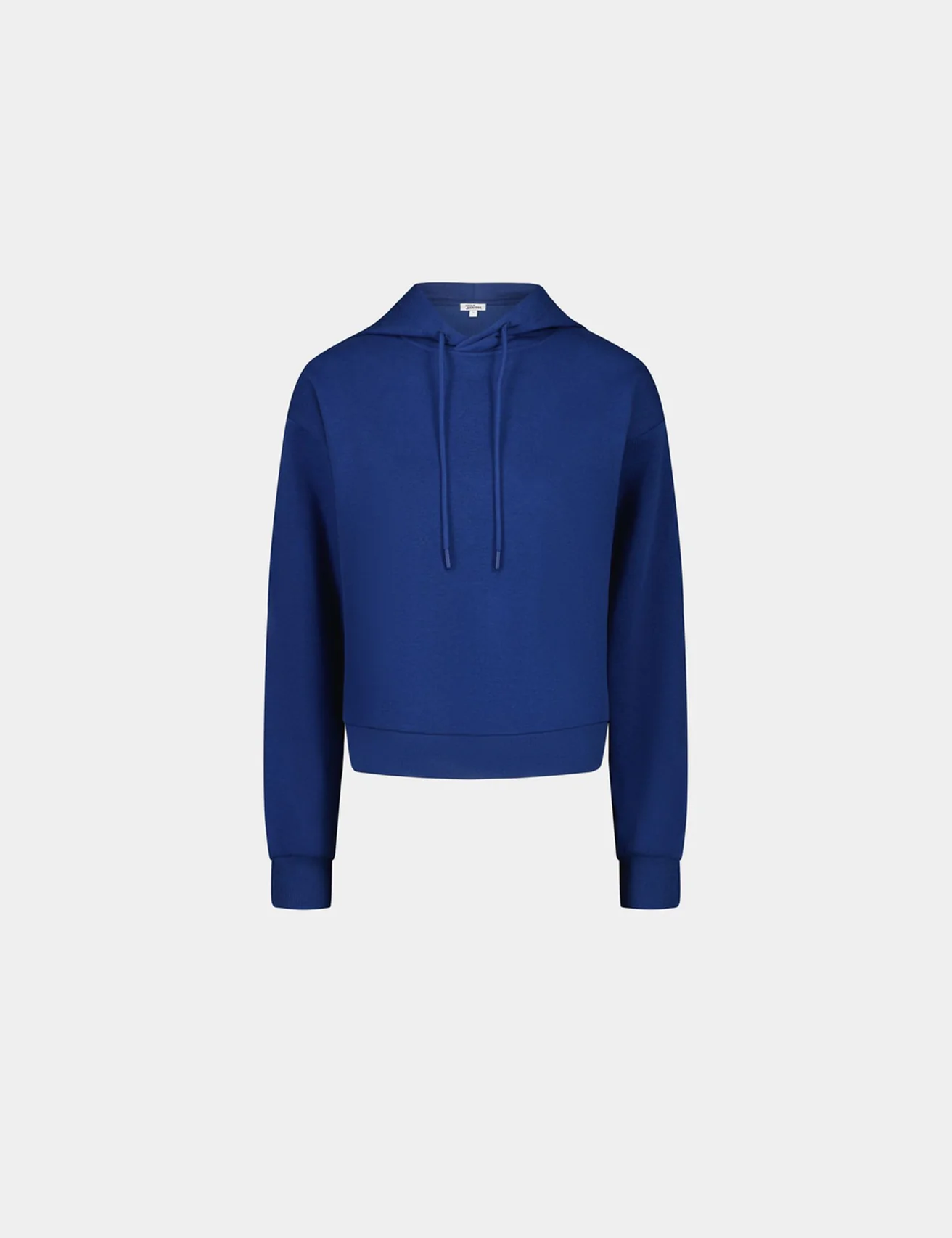 Sweatshirt court oversize bleu électrique