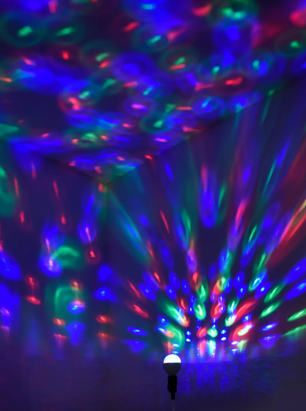 LED-Discobirne E27/ 3Watt Energie A