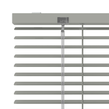 GAMMA aluminum jaloezie 25 mm donkergrijs (kleurnr. 202) 180x250 cm (bxh)