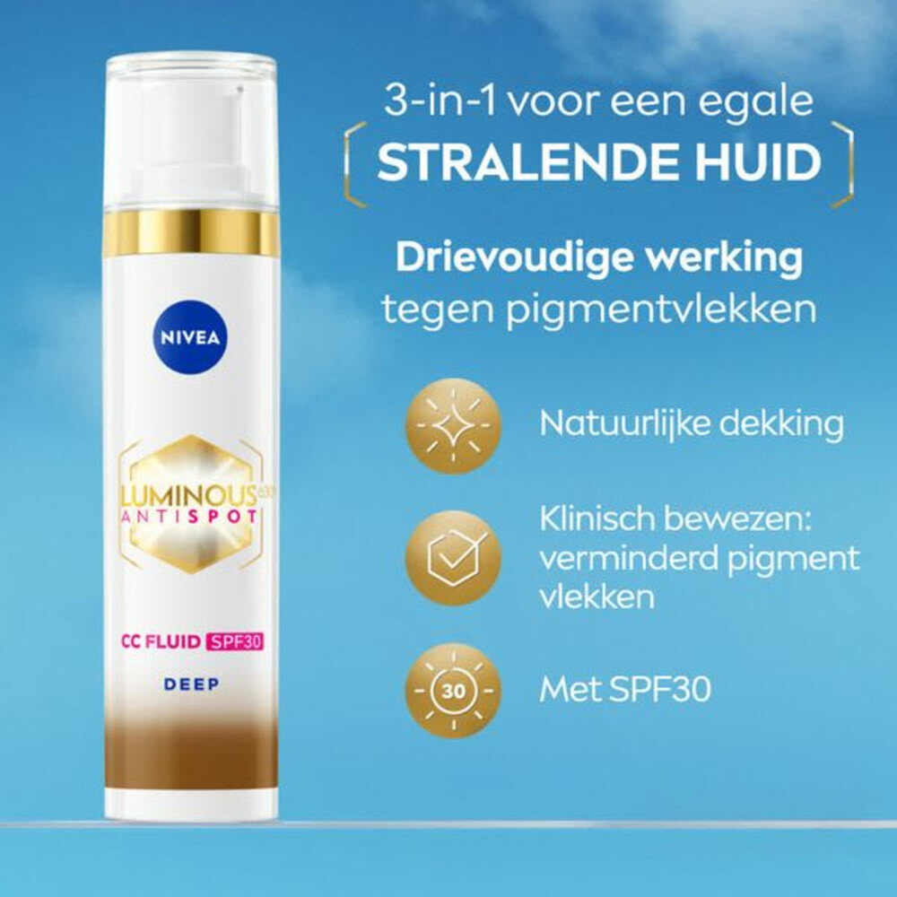 Nivea Luminous630 CC Cream SPF 30 Dark40 ml