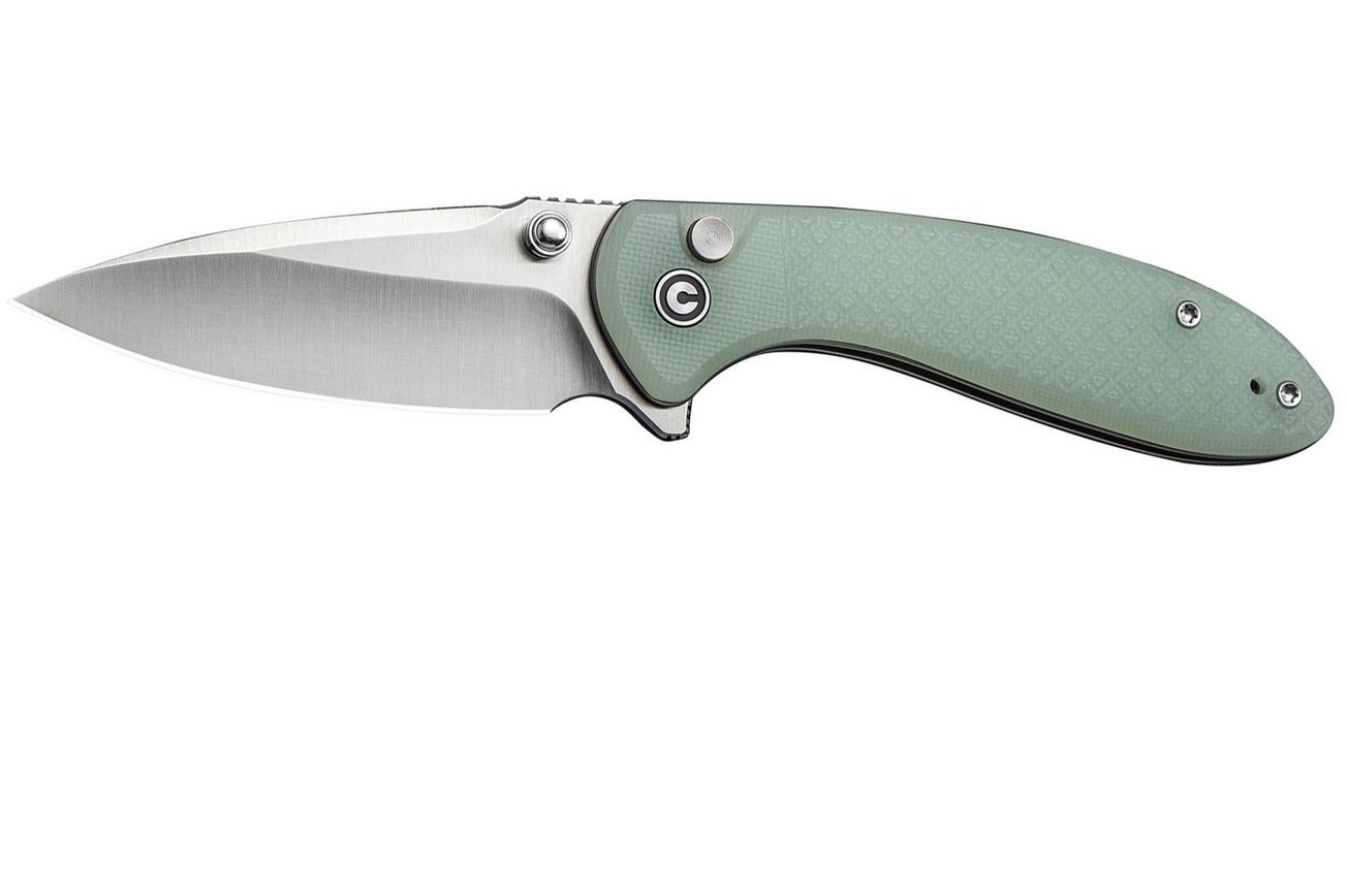 Civivi Faeger C24031-3 Satin 14C28N, Milled Natural G10, zakmes