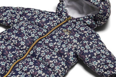 Petite Chérie Atelier Elise Babydress, Peacoat Flower