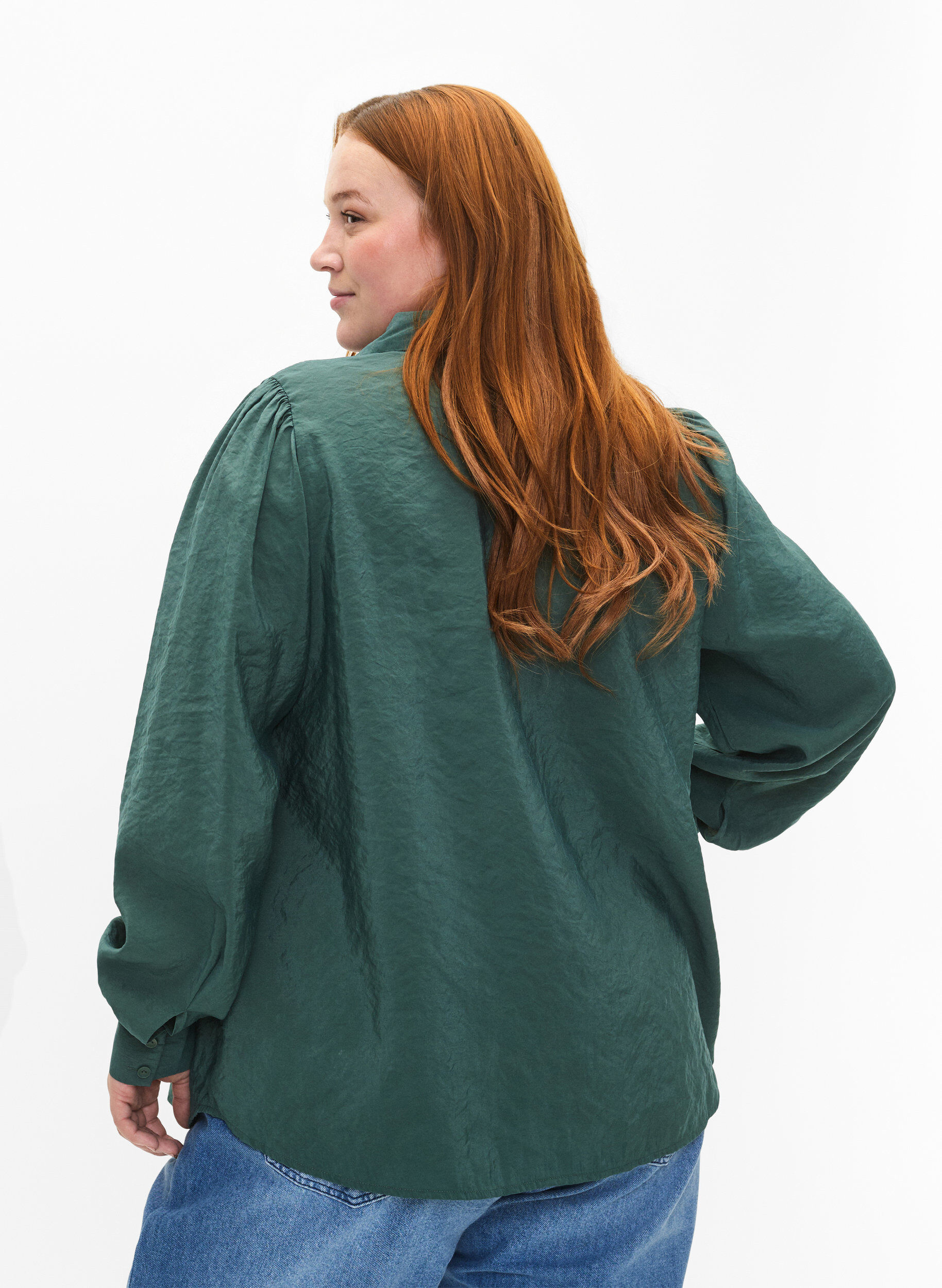 Langærmet skjorte i TENCEL™ Modal
