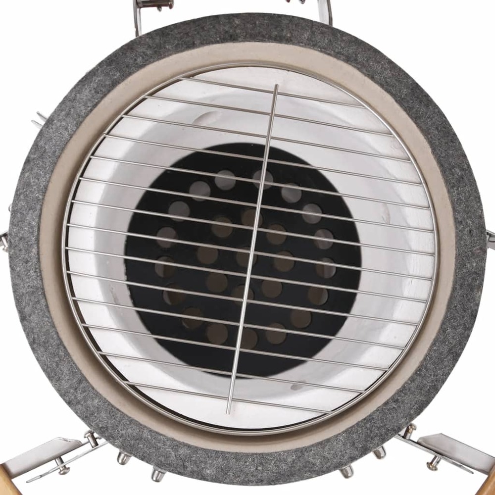 Barbecue à fumoir kamado céramique 76 cm