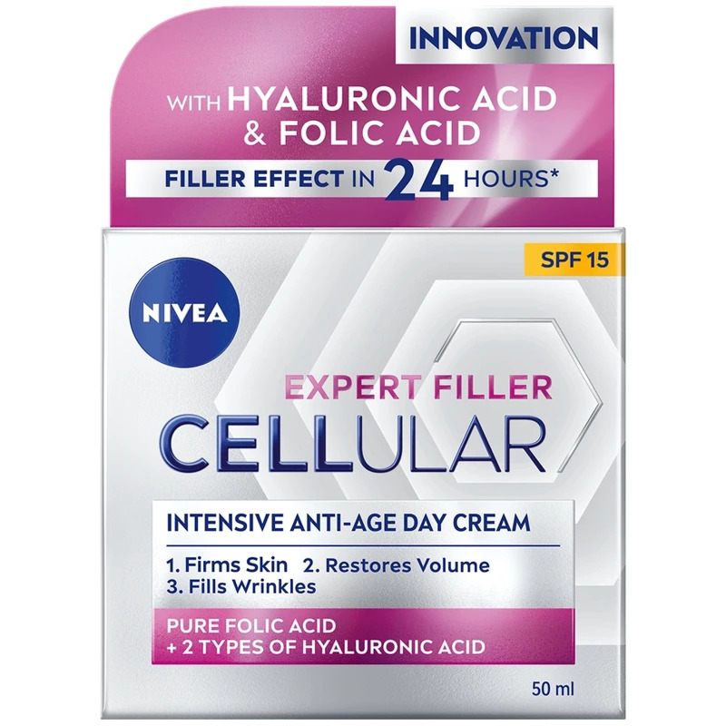 Nivea Cellular Expert Filler Anti-Age Day Cream SPF 15 - 50 ml