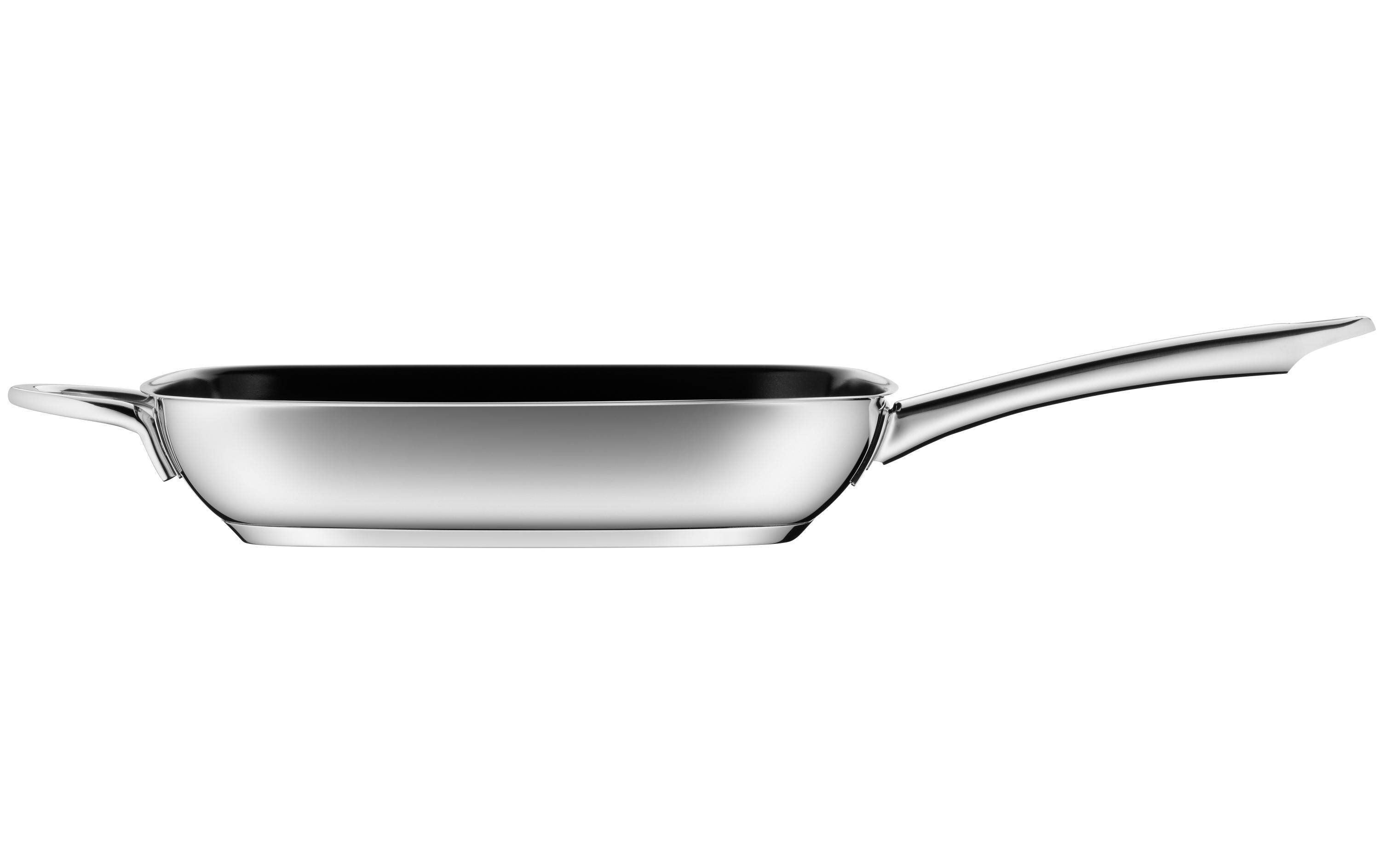 Grillpfanne Durado 28 cm, SilberBackofenfeste Pfanne für Grillgut