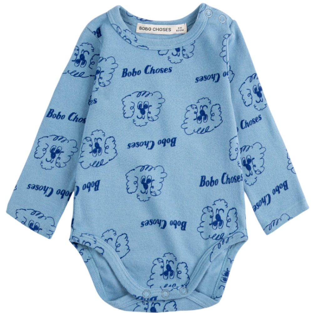 Køb Bobo Choses Light Blue Pickles The Dog All Over Body