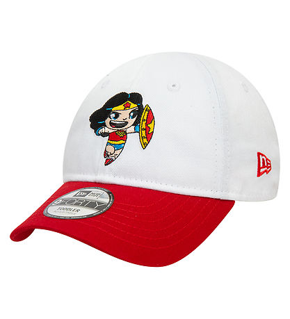 New Era Kappe - 9Forty - Wonder Women - Weiß/Rot