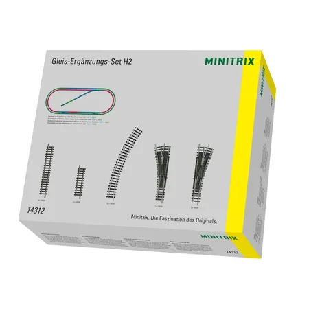 Trix Minitrix my Hobby 14312 - N Gleis-Ergänzungs-Set H2